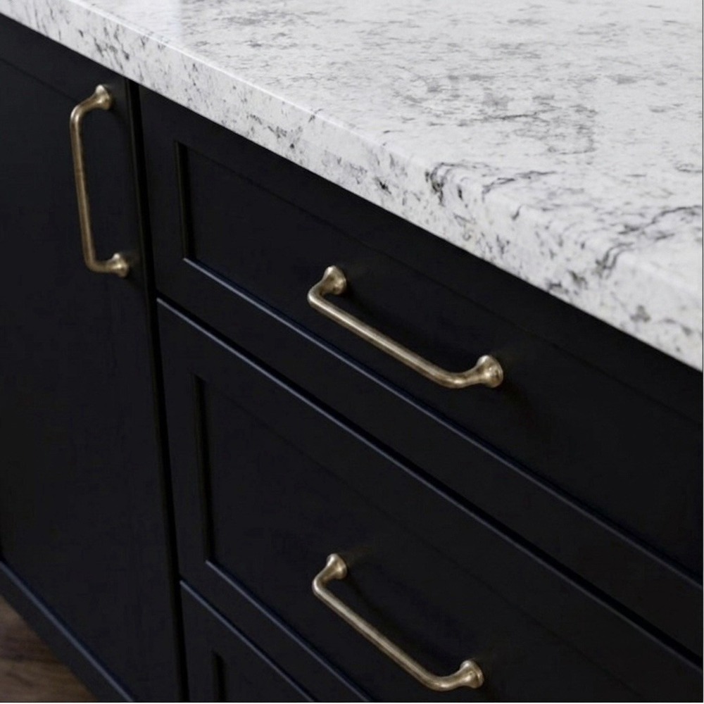 Origin 21 Emma 5-1/16-in 128mm Center to Center Champagne Bronze Drawer Pull 2pk